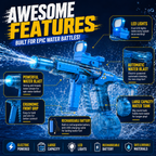 AquaZappy DragonPulse Electric Water Blaster with LED Lights