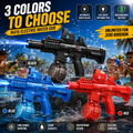 M416 Electric Water Gun Toy with LED Lights & Rechargeable Battery