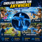 AquaZappy DragonPulse Electric Water Blaster with LED Lights